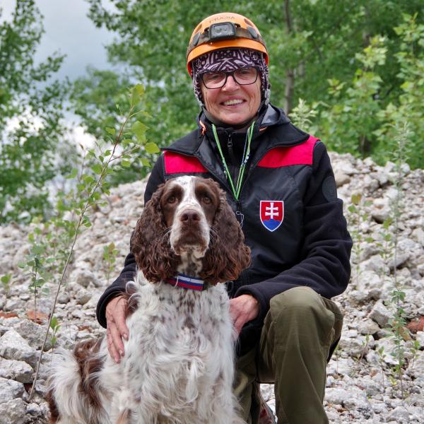 Dagmar Banarova in pes Oliver