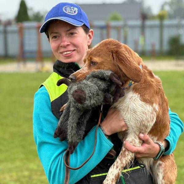 Olha Bibikova in pes Ninja (Ніндзя)