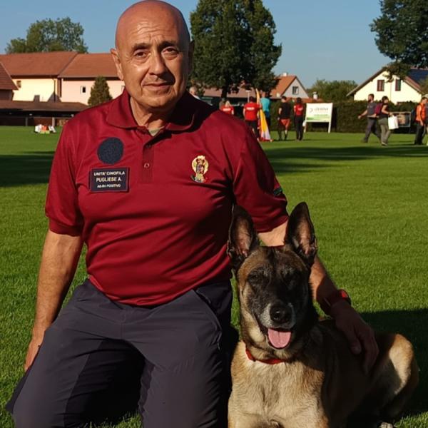 Agostino Pugliese in pes Yuki